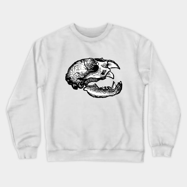 Animal Skull Crewneck Sweatshirt by LadyMorgan